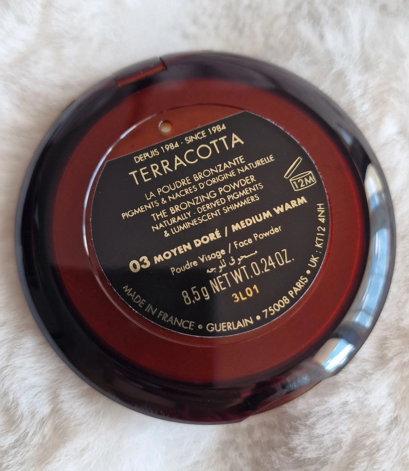 Guerlain Terracota La Poudre Bronzante 03 Moyen Doré / Medium Warm – Nueva – photo 11